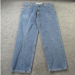 Vintage Levis 550 Jeans Mens 40x30 Relaxed Fit Blue Cotton Denim Pants